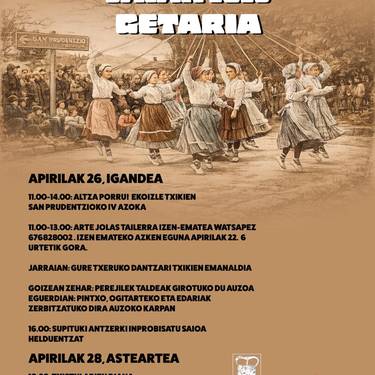 Jaiak: Sanprudentzioak Getarian