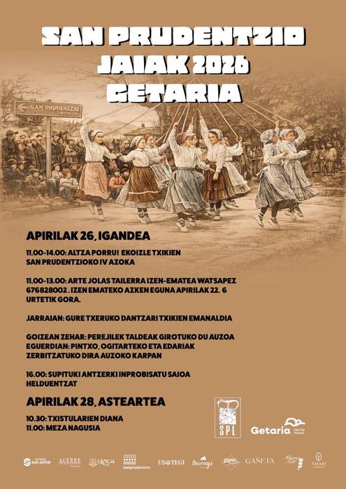 Jaiak: Sanprudentzioak Getarian