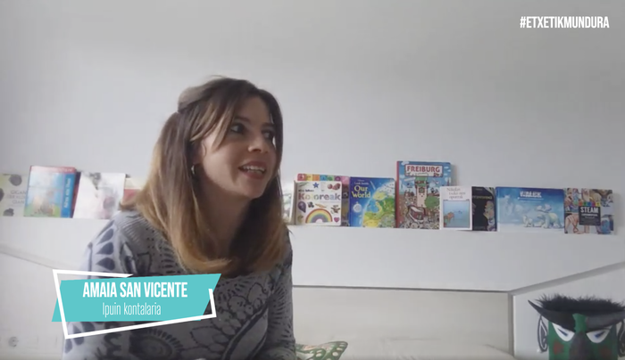 Amaia San Vicenteren ipuin kontakizuna, etxetik mundura