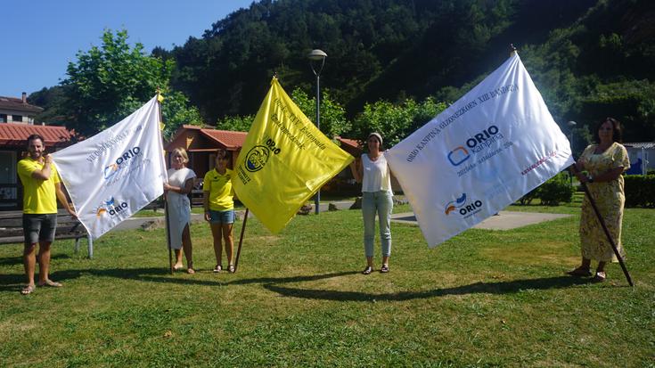 Orio Kanpina banderak jokatuko dituzte asteburuan, errioan eta itsasoan