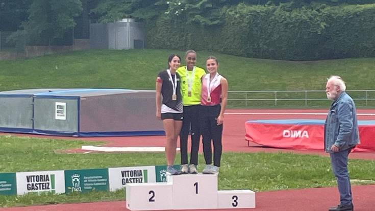 Djiara Ndao txapeldun Euskadiko Atletismo Txapelketan