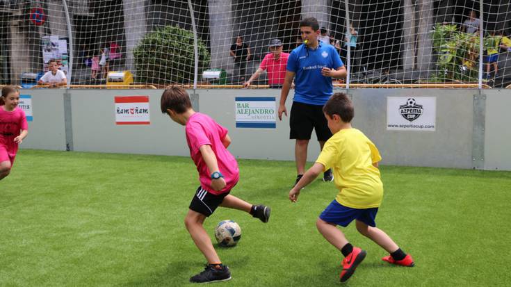 Zarauztarrek ere izena eman dezakete Azpeiti Cup-eko 3x3 Futbol Festan