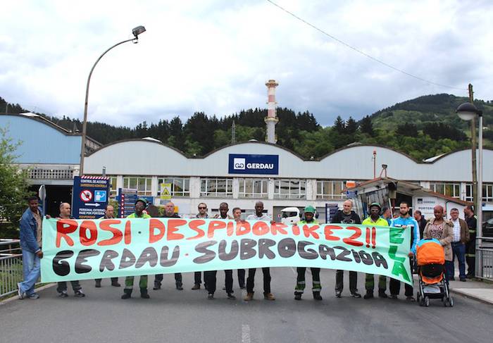 Azkoitiko Gerdau fabrikan 11 langile kaleratu izana salatu du ELAk