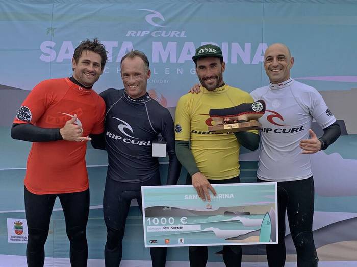 Rip Curl Santa Marina Challenge txapelketa irabazi du bigarren urtez Aritz Aranburuk