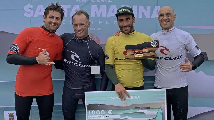 Rip Curl Santa Marina Challenge txapelketa irabazi du bigarren urtez Aritz Aranburuk