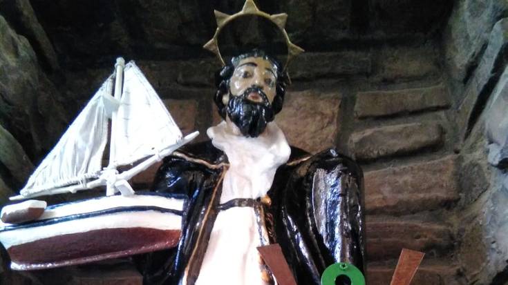 'San Telmo txikia' ohiko lekuan da berriz ere, zaharberritu ondoren