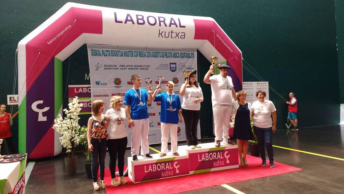 Lorea Iribar txapeldun, Euskal Pilota Egokitua Master Cup txapelketan
