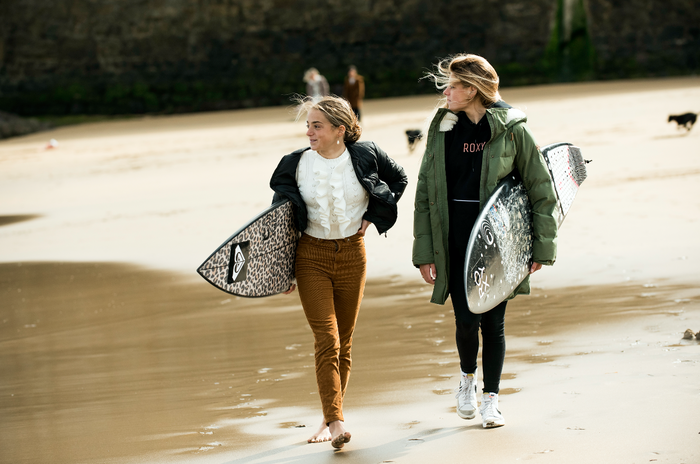 Junior mailako Munduko surf txapelketan arituko dira Anette eta Janire Gonzalez Etxabarri