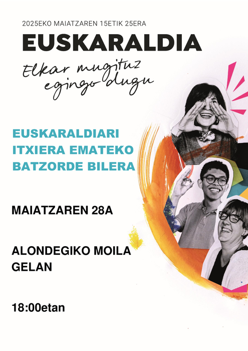 Euskaraldiari itxiera emateko batzorde bilera