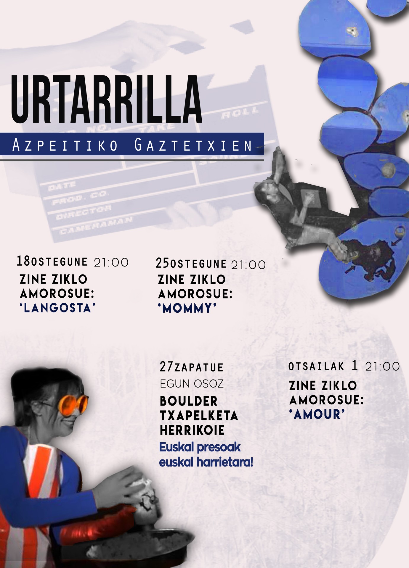 Zine Ziklo Amorosue eta euskal presoen aldeko Boulder Txapelketa Gaztetxean, urteari ekiteko