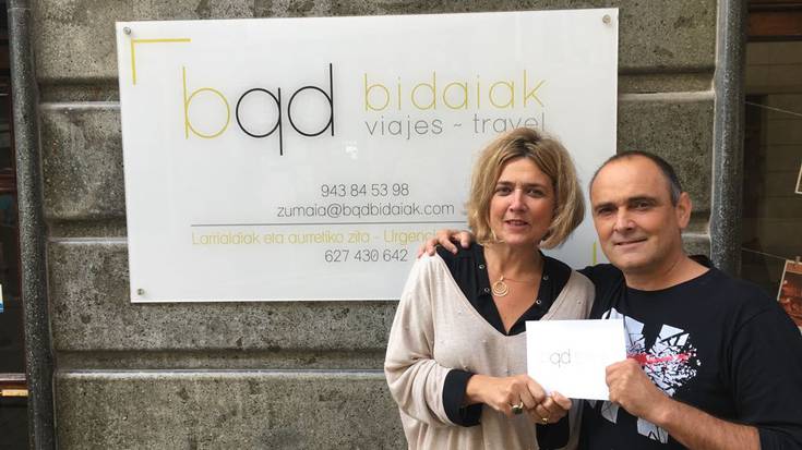 Bqd bidaiak eskainitako saria jaso du Peio Romatetek