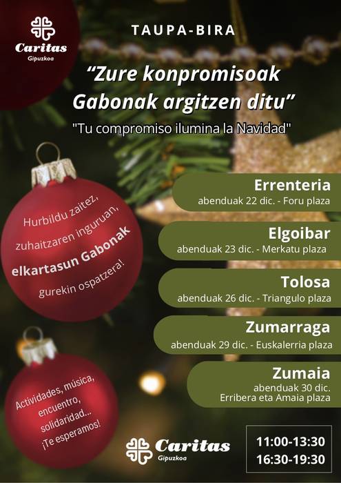 Caritasen 'Taupa bira' jardunaldia