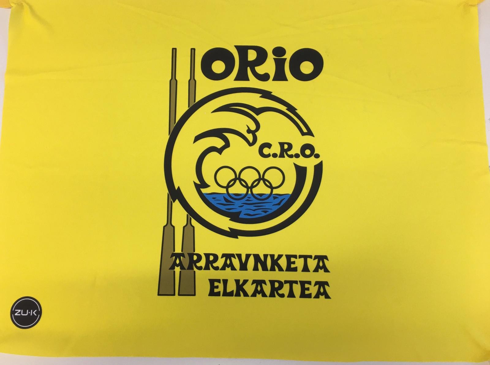 Salgai daude Orio Arraunketa Elkarteko bandera berriak