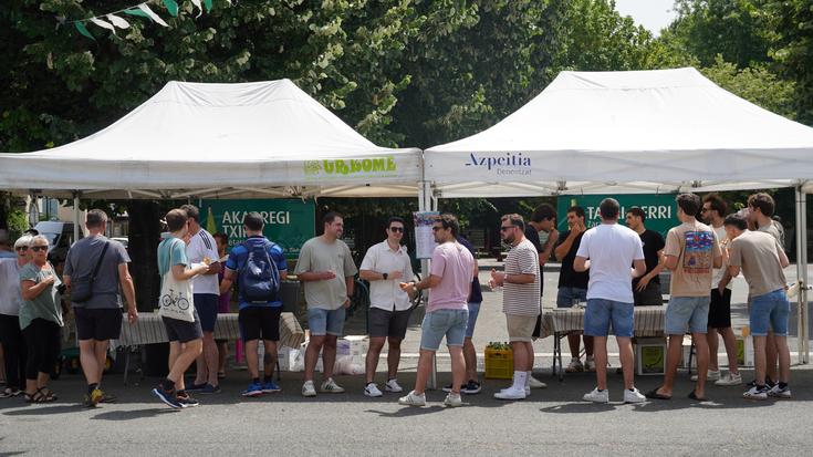 Festa egun herrikoiak berotu du San Pelaio