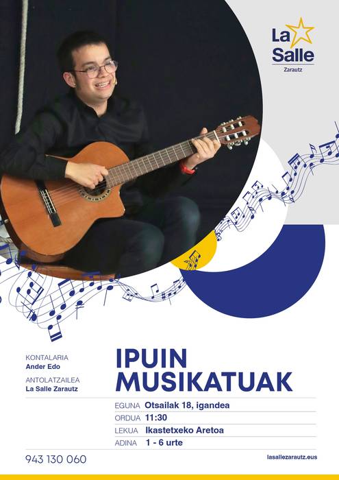 Ipuin musikatuak Ander Edorekin