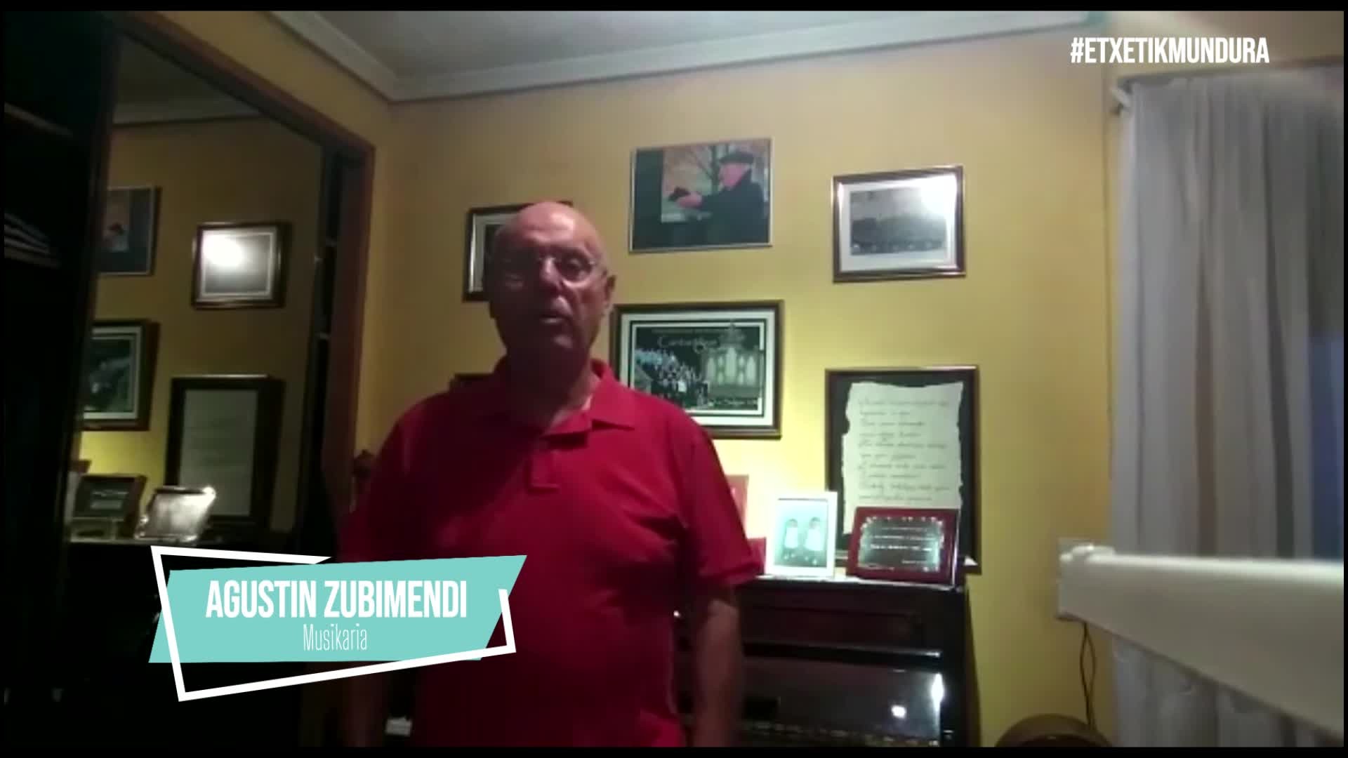 'Lekeitioko kalean' abesti herrikoia kantatuko du Agustin Zubimendik #EtxetikMundura