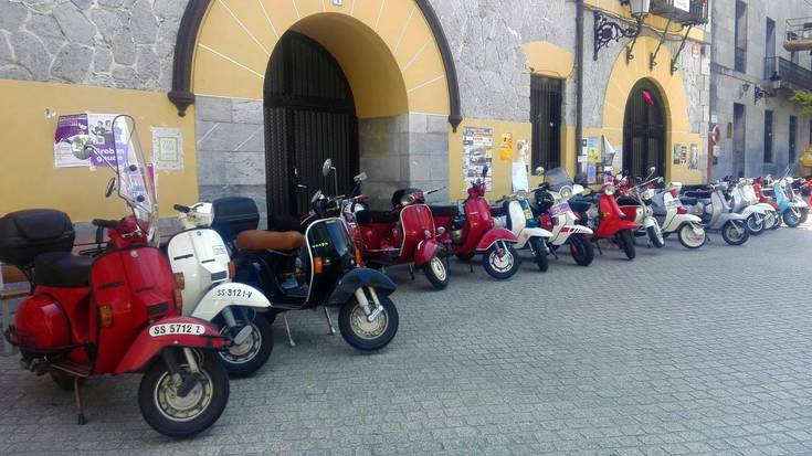 Perez Arregi plaza, scooterzaleen topagune
