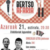 Bertso afaria