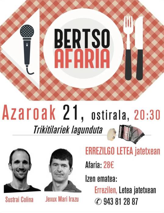 Bertso afaria