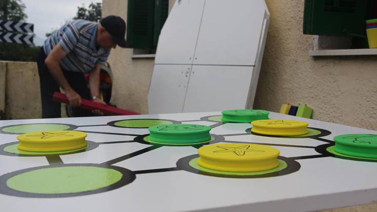 Irudietan: Larunbatean hasiko dira Hiruerreketako festak