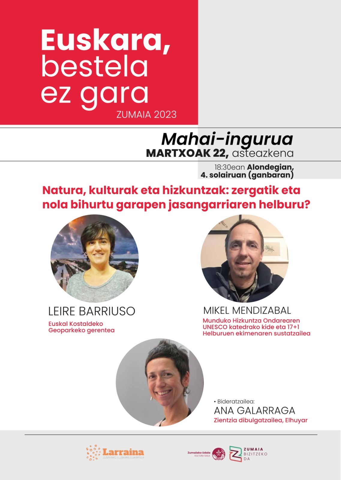 Mahai-ingurua: garapen jasangarria eta hizkuntza eta kultura aniztasuna