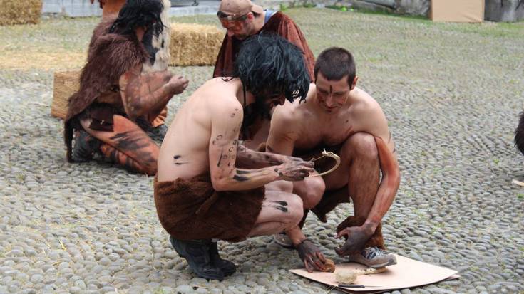 Historiaurreko olinpiadak egin dituzte Zestoan, VII. Ekainfesten barruan