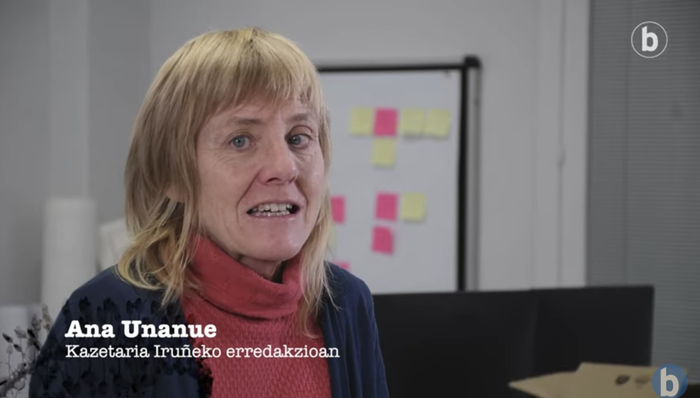 Egunkariak 30 urte: Beatriz Zabalondo, Iñaki Uria, Ana Unanue eta Jose Luis Aizpuru beren esperientziaz solasean