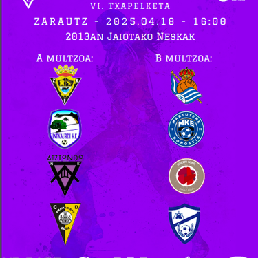 Txapelketa: Kimu Nesken VI. Futbol Txapelketa