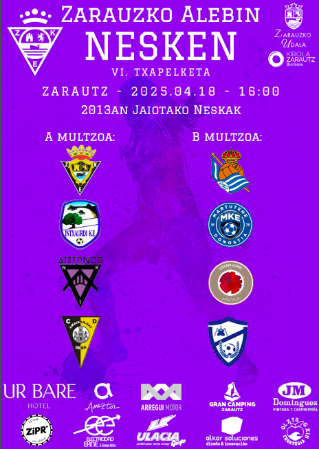Txapelketa: Kimu Nesken VI. Futbol Txapelketa
