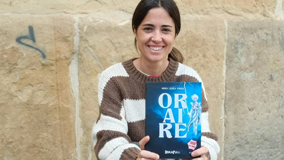 'Oraire' eskapu liburua kaleratu du Nerea Loiolak