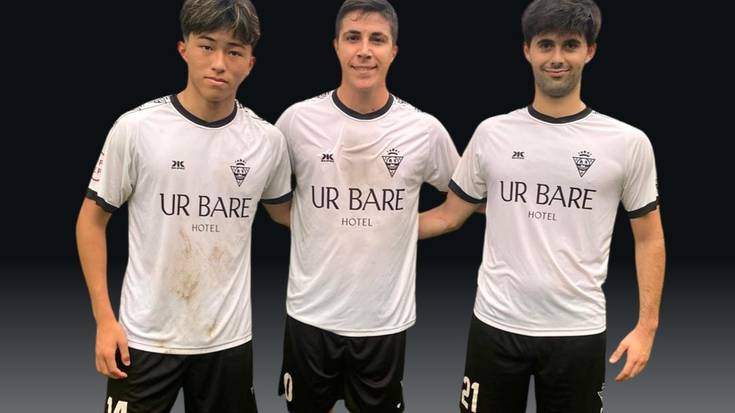 Hiru fitxaketa berrik indartuko dute ZKE futboleko gizonezkoen lehen taldea