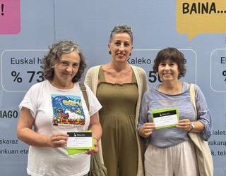 Errenta aitorpena euskaraz egiteak badu bere saria