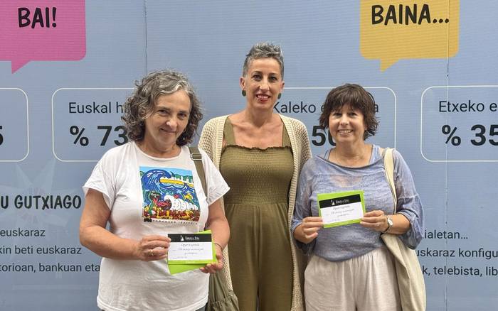 Errenta aitorpena euskaraz egiteak badu bere saria