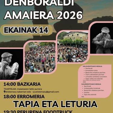 Denboraldi amaierako festa Aristerrazun