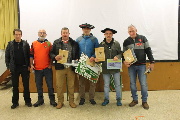 Ibai Esoain eta Ion Ubegun nagusi izan dira Euskal Herriko XII. Mus Txapelketan