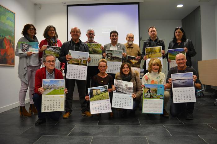 Zarauzko Udalak 2019ko egutegiak oparituko ditu abenduaren 3tik aurrera