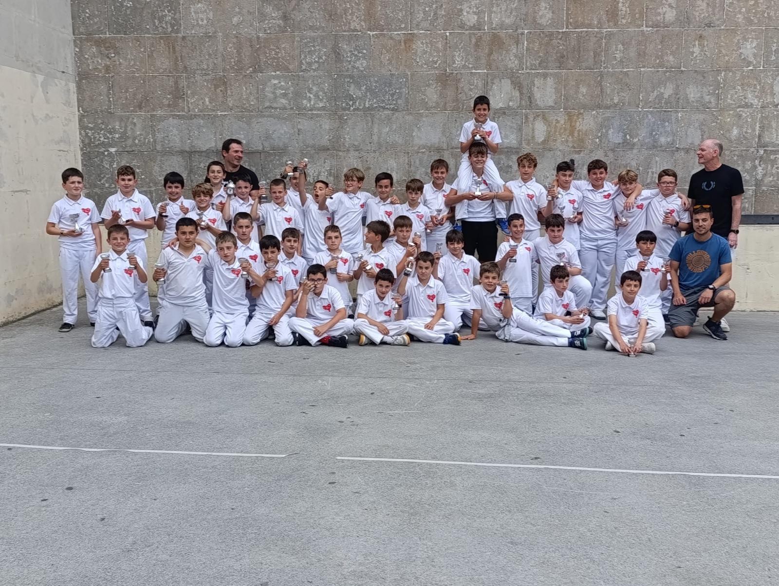 Pilota eskolako kurtso amaierako festak