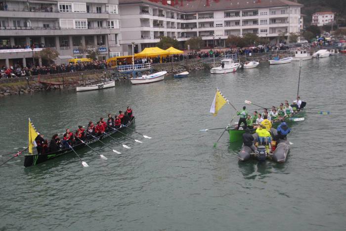 Hibaika eta Hondarribia izan dira Oria jaisten bizkorrenak