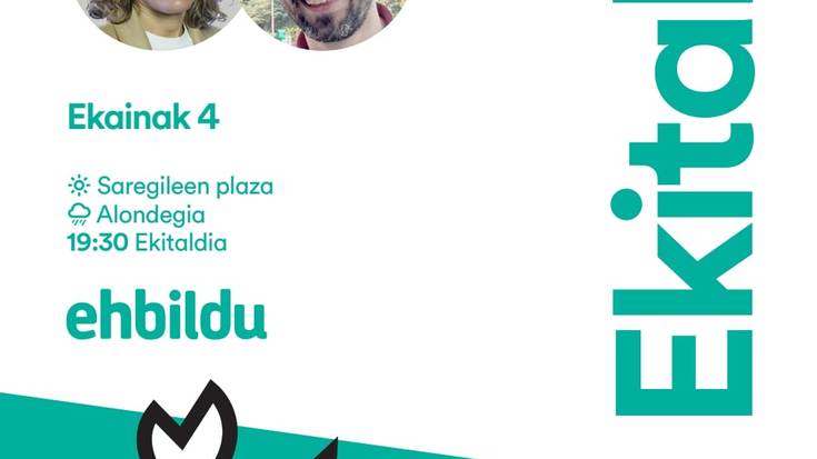 EH Bilduren hauteskunde kanpainako ekitaldia