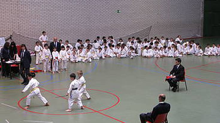 Eskualdeko Karate Txapelketa jokatuko dute larunbatean, Elkargunean