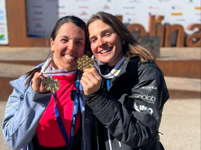Urrea eta zilarra lortu ditu Irati Idiakezek Snowboard egokituko Munduko Txapelketan