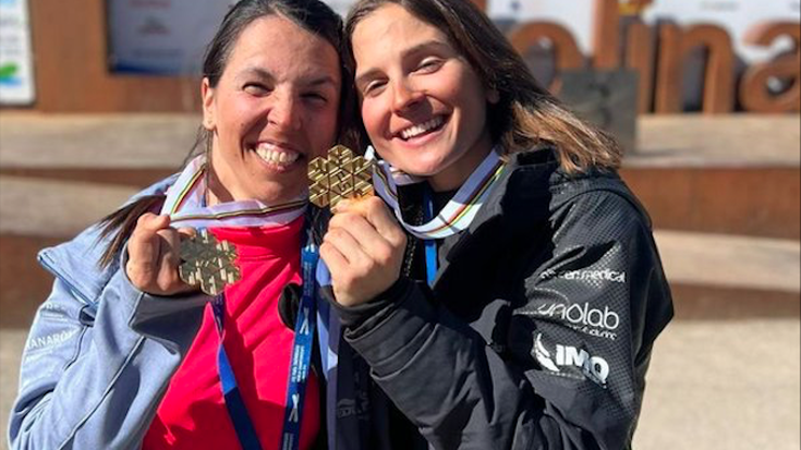 Urrea eta zilarra lortu ditu Irati Idiakezek Snowboard egokituko Munduko Txapelketan
