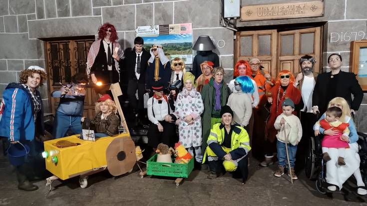 Beizaman ere umore onean ospatu dituzte inauteriak