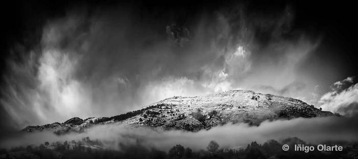 Iñigo Olarteren mendi elurtua abenduko 12x12 irabazlea