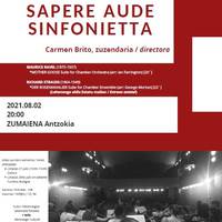 Sapere Aude Sinfonietta: Ravel eta Strauss