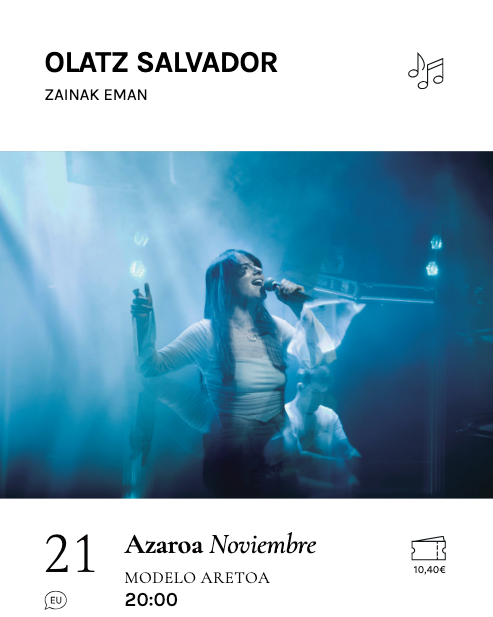 Kontzertua: Olatz Salvadorren kontzertua