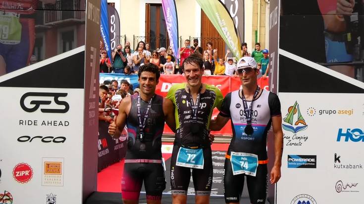 Sebastian Kienle eta Sara Perez garaile 35. Zarauzko Triatloian