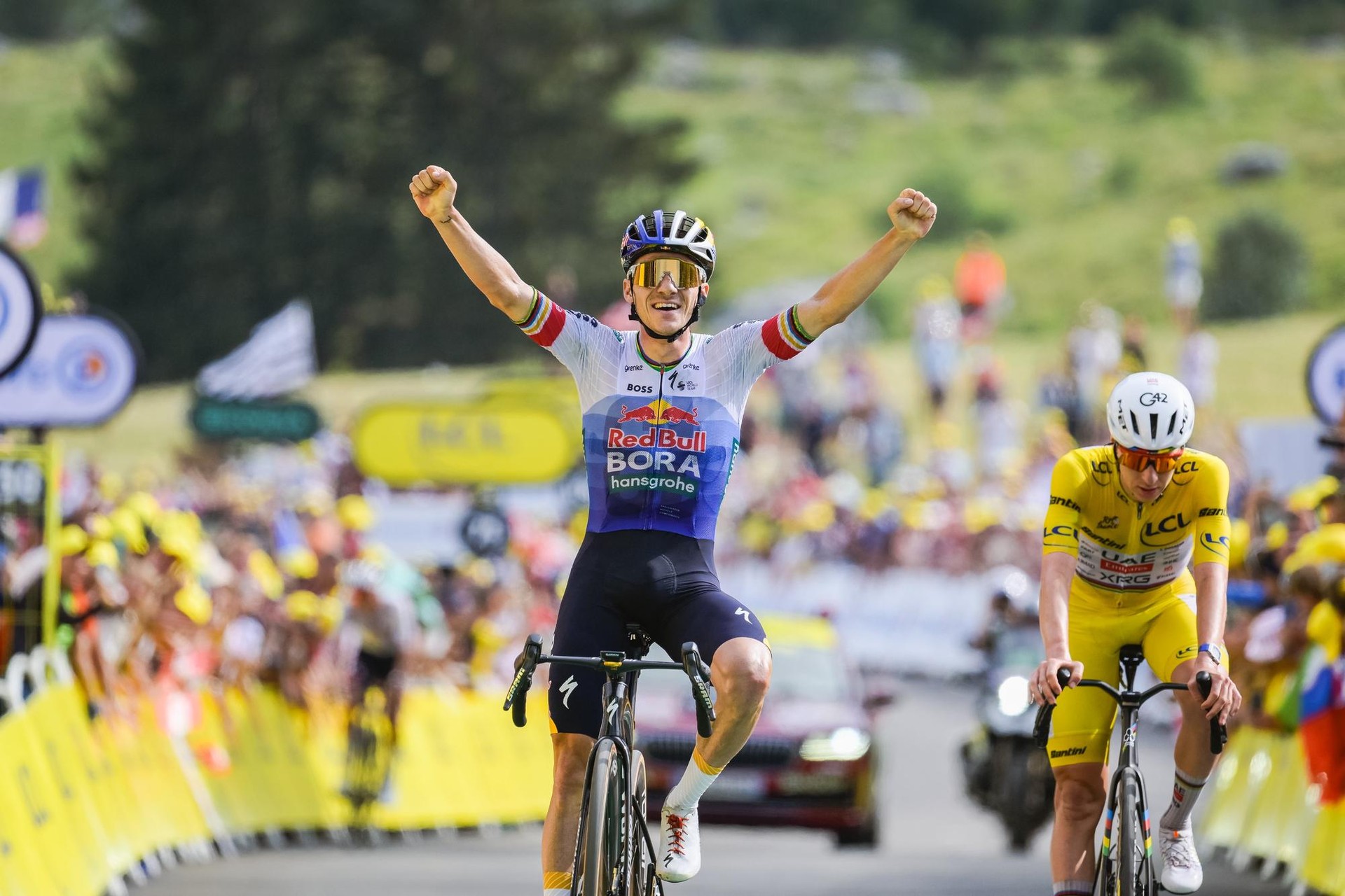Vingegaardek agur Tourrari, Evenepoel nagusi Solaisonen eta Pourra eguneratuta