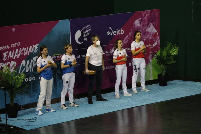 Binakako txapelketako finalera sailkatu dira Naroa Agirre eta Oihana Orbegozo