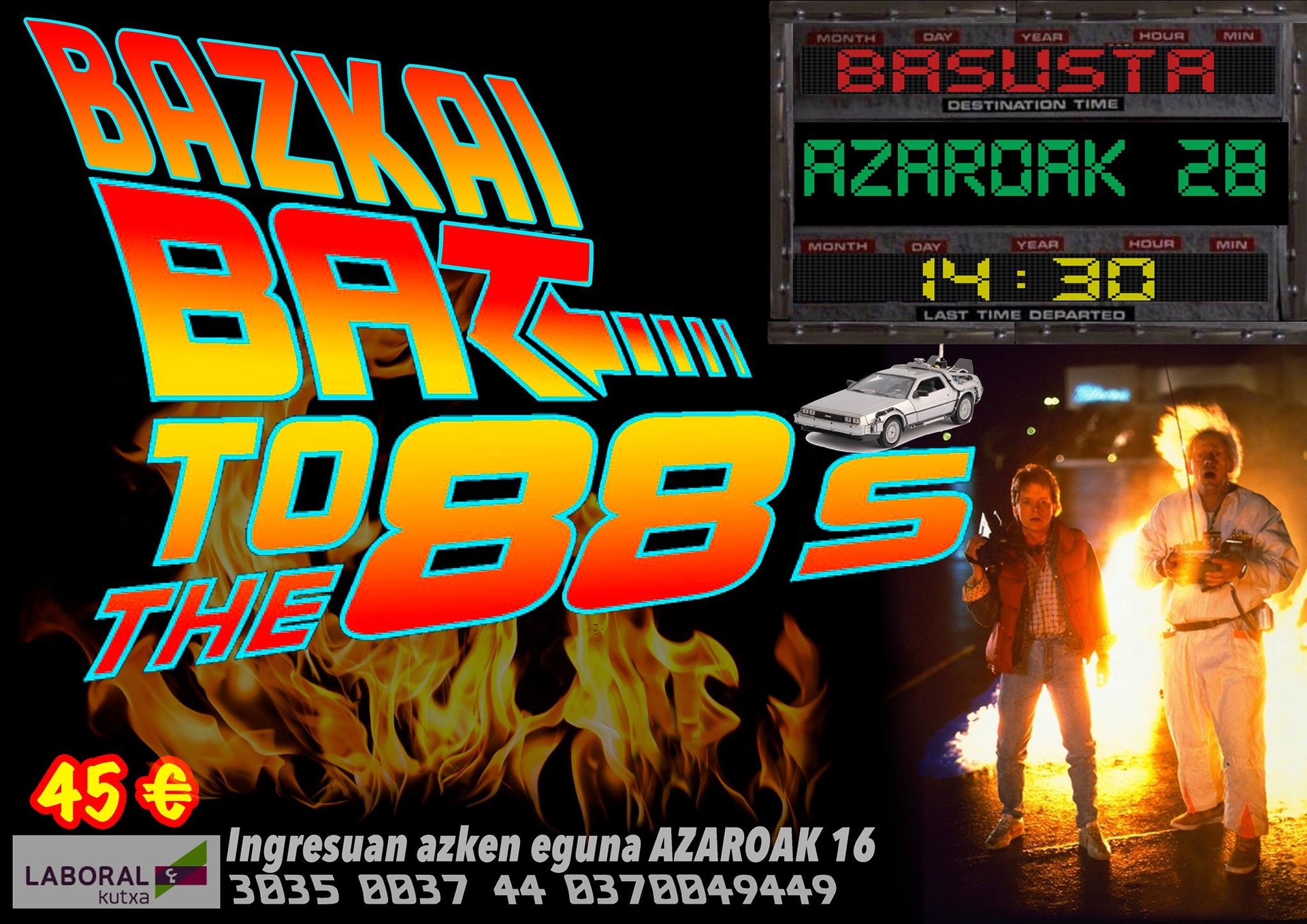 Datorren azaroaren 28an, beste urtebetez, 1988ko k